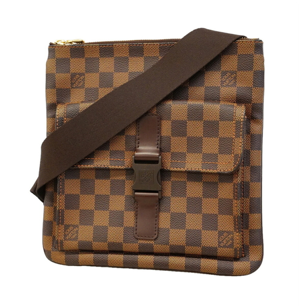 Louis Vuitton Damier Pochette Melville Shoulder Bag N51127 Ebene Men's